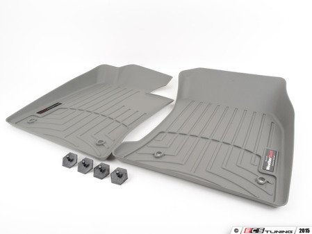 ES#4443797 - 4616731 - G22/82 Front FloorLiner - Grey - Laser measured for perfect fitment and ultimate protection against moisture and debris - WeatherTech - BMW