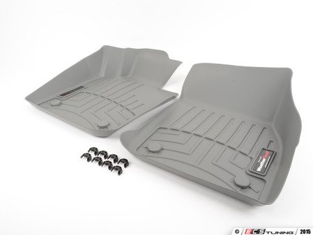 ES#2838051 - 466751 - Front FloorLiner DigitalFit - Gray - All-weather protection to endure the harshest conditions - WeatherTech - MINI