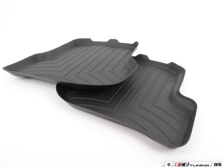 ES#2837576 - 440802 - Rear FloorLiner DigitalFit - black - Laser measured for perfect fitment and ultimate protection against moisture and debris - WeatherTech - Volkswagen