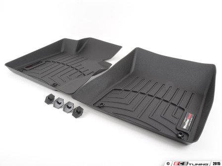 ES#4443172 - 4416011 - F22/87 Front FloorLiner - Black  - Laser measured for perfect fitment and ultimate protection against moisture and debris - WeatherTech - BMW