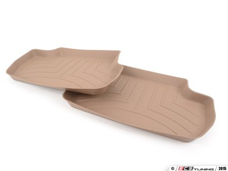 ES#2837893 - 456752 - Rear FloorLiner DigitalFit - Tan - All-weather protection to endure the harshest conditions - WeatherTech - MINI