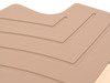 ES#2837893 - 456752 - Rear FloorLiner DigitalFit - Tan - All-weather protection to endure the harshest conditions - WeatherTech - MINI