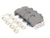 ES#2592933 - 0054206220 - Front Brake Pad Set - Does not include brake pad wear sensors - Textar - Mercedes Benz