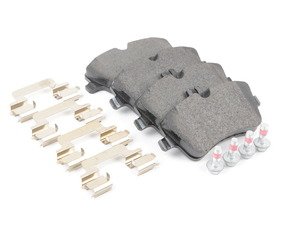 ES#2592933 - 0054206220 - Front Brake Pad Set - Does not include brake pad wear sensors - Textar - Mercedes Benz
