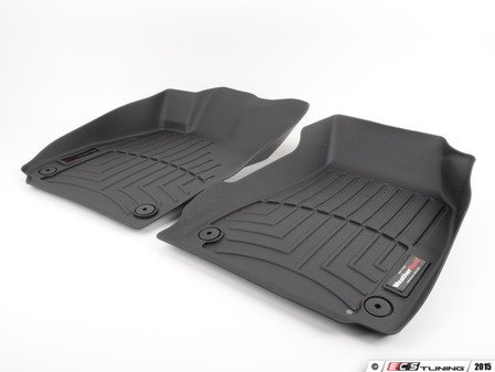 ES#2837620 - 442191 - Front FloorLiner DigitalFit - Laser measured for perfect fitment and ultimate protection against moisture and debris - WeatherTech - Audi