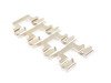 ES#2748617 - 4G0698451A - Rear Brake Pad Set  - Restore the stopping power in your vehicle - Textar - Audi Porsche