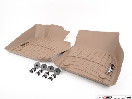 ES#2837892 - 456751 - Front FloorLiner DigitalFit - Tan - All-weather protection to endure the harshest conditions - WeatherTech - MINI