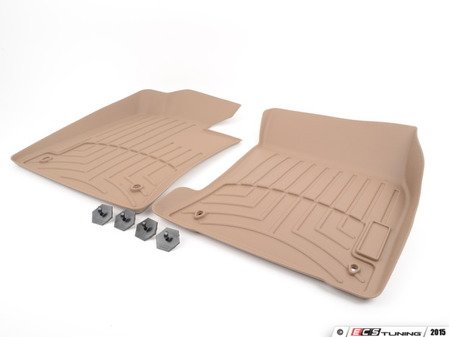 ES#2837865 - 454301 - Front FloorLiner DigitalFit - Tan - All-weather protection to endure the harshest conditions - WeatherTech - MINI
