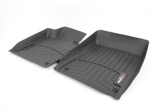 ES#2837584 - 441061 - E46 Rwd Front FloorLiner DigitalFit - Black - Laser measured for perfect fitment and ultimate protection against moisture and debris - WeatherTech - BMW