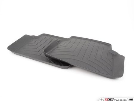 ES#4443171 - 4416002 - G06 Rear FloorLiner - Black - Laser measured for perfect fitment and ultimate protection against moisture and debris - WeatherTech - BMW