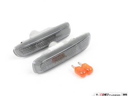 ES#2808172 - 4441403PBS - Smoke Turn Signal Assembly - Pair - Possibly the best bang for the buck enhancement - Depo - BMW