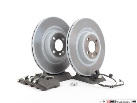 ES#2597677 - 34116855782KT11 - Front Brake Service Kit - JCW - All you need to replace your brake pads and rotors - Genuine MINI - MINI