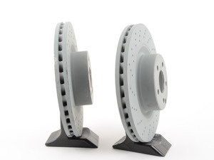 ES#2712871 - 2204211112KT6 -             Front Brake Rotors - Pair - Does not include new rotor securing screws - Genuine Mercedes Benz - Mercedes Benz
