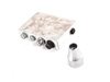 ES#1895233 - 096511032 - Wurth 1/4" Multi-Socket Wrench Kit - 32 Pieces - Multipurpose profile works on 5 different types of bolt heads - Wurth - Audi BMW Volkswagen Mercedes Benz MINI Porsche
