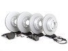 ES#2857553 - 342167932471KT - Front & Rear Brake Service Kit - Featuring ECS DD23 "Daily Driver" ceramic pads and coated rotors - Assembled By ECS - BMW