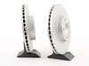 ES#2857579 - 342167932471KT1 - Front Brake Service Kit - Featuring ECS DD23 "Daily Driver" ceramic pads and coated rotors - Assembled By ECS - BMW