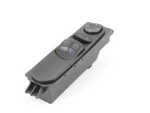 ES#1840372 - 9065451213 - Window Switch Assembly with Mirror Adjustment Switch - Black - Genuine Mercedes Benz - Mercedes Benz