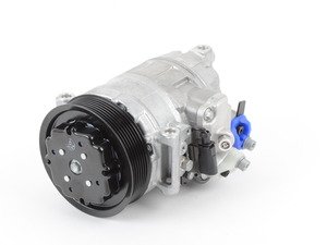 ES#2817018 - 95812601400 - Air Conditioning Compressor - Includes clutch and pulley - Denso - Porsche