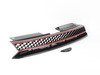 ES#2872998 - 21-9558raKT - Badgeless Grille - Black With Red Strips - Fill the notch left in your hood when installing a badgeless grille - ECS - Volkswagen