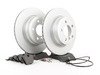 ES#2857580 - 342167932471KT2 - Rear Brake Service Kit - Featuring ECS DD23 "Daily Driver" ceramic pads and coated rotors - Assembled By ECS - BMW