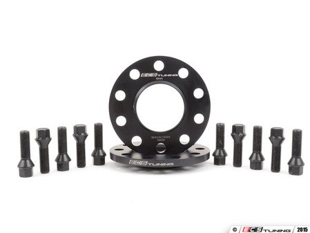 ES#260929 - ECS#253KTWB - BMW 10mm Wheel Spacers & ECS Conical Seat Bolt Kit - Aluminum wheel spacers & bolt kit made specifically for your BMW. - ECS - BMW