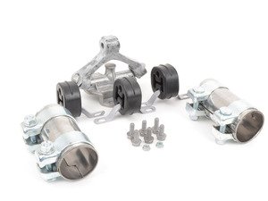 ES#2587651 - 357253141AKT3 - Cat-Back Exhaust Installation Kit - Everything you need to install an exhaust from the downpipe back - Assembled By ECS - Volkswagen