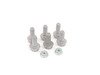 ES#2587651 - 357253141AKT3 - Cat-Back Exhaust Installation Kit - Everything you need to install an exhaust from the downpipe back - Assembled By ECS - Volkswagen