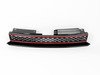 ES#2872998 - 21-9558raKT - Badgeless Grille - Black With Red Strips - Fill the notch left in your hood when installing a badgeless grille - ECS - Volkswagen