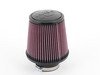 ES#2862454 - RE0930 - Universal Air Filter - Red - Replacement filter with 3.0" inlet. Rubber top. - K&N - Audi BMW Volkswagen