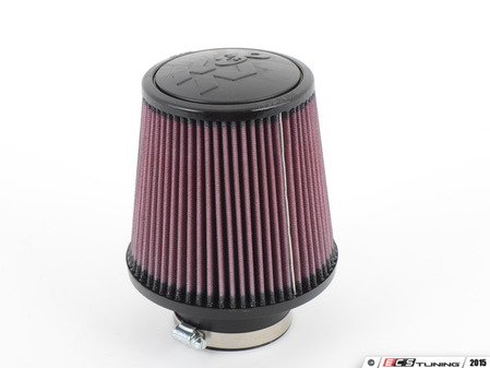 ES#2862454 - RE0930 - Universal Air Filter - Red - Replacement filter with 3.0" inlet. Rubber top. - K&N - Audi BMW Volkswagen