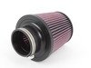ES#2862454 - RE0930 - Universal Air Filter - Red - Replacement filter with 3.0" inlet. Rubber top. - K&N - Audi BMW Volkswagen