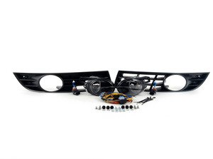 ES#2730703 - 3C0998002KT - Fog Light Kit - (NO LONGER AVAILABLE) - A complete kit that includes Genuine grille pieces for customers looking to add fog lamps to their Passat - Assembled By ECS - Volkswagen