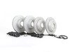 ES#2766123 - 34116855006KT6 - Performance Front & Rear Brake Service Kit - Featuring ECS GEOMET cross drilled and slotted rotors and Hawk HPS pads - Assembled By ECS - 