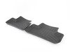 ES#2837627 - 442302 - Rear FloorLiner DigitalFit - Black - Laser measured for perfect fitment and ultimate protection against moisture and debris - WeatherTech - Audi