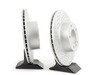 ES#2766123 - 34116855006KT6 - Performance Front & Rear Brake Service Kit - Featuring ECS GEOMET cross drilled and slotted rotors and Hawk HPS pads - Assembled By ECS - 