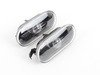 ES#5294 - ECS949117SKT-A - Smooth Style Side Marker Set - Smoke - (NO LONGER AVAILABLE) - Fender-mounted side markers with amber bulbs - ECS - 
