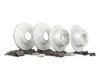 ES#2837258 - 34116864060kt2KT - Front & Rear Brake Service Kit - Featuring Meyle Platinum rotors and ECS DD23 ceramic brake pads. - Assembled By ECS - BMW