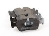 ES#2795772 - 34116757751KT3 - Front Brake Service Kit  - Featuring Meyle coated rotors and ECS DD23 ceramic brake pads. - Assembled By ECS - BMW