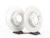 ES#2795772 - 34116757751KT3 - Front Brake Service Kit  - Featuring Meyle coated rotors and ECS DD23 ceramic brake pads. - Assembled By ECS - BMW