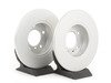 ES#2795772 - 34116757751KT3 - Front Brake Service Kit  - Featuring Meyle coated rotors and ECS DD23 ceramic brake pads. - Assembled By ECS - BMW