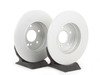 ES#2770032 - 210423101264KT7 - Rear Brake Service Kit - Featuring ATE Rotors And Akebono-Euro Ceramic Pads - Assembled By ECS - Mercedes Benz