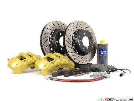 ES#2598721 - 000249ECS02KT - ECS 6-Piston Front Big Brake Kit (338x26) - Featuring ECS 2-piece rotors! - Assembled By ECS - BMW