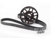 ES#2804221 - 003042ECS01KT - Aluminum Power Steering Pulley Kit - Finally, a durable power steering pulley that won't break! Includes ECS Aluminum Power Steering Pulley, three retaining bolts, and Continental power steering belt. - Assembled By ECS - BMW