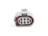ES#351195 - 3D0973733G - Connector Housing - Priced Each - Restore electrical connections. 6-Pin - Genuine Volkswagen Audi - Volkswagen
