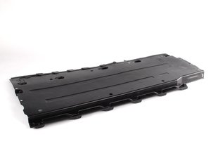 ES#438207 - 8E0825207B - Front Underbody Liner - Left - Often damaged by improper jack placement - Genuine Volkswagen Audi - Audi