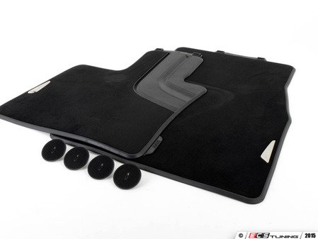 ES#2712034 - 51472347731 - F15/16 Front Carpeted Floor Mat Set - Black - Keep your carpet looking new - Genuine BMW - BMW