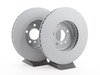 ES#2833214 - 34116775277KT - Front Brake Rotors - Pair (348x30) - Want to restore your stopping power? Replace those old rotors. 1-piece construction. - Zimmermann - BMW
