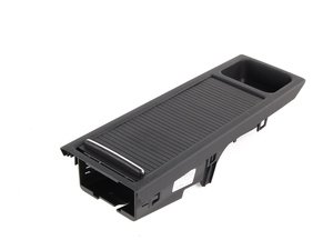 ES#83038 - 51167039180 - E46 Center Console Storage Compartment - Schwarz/Black. Inserted into the center console - Genuine BMW - BMW