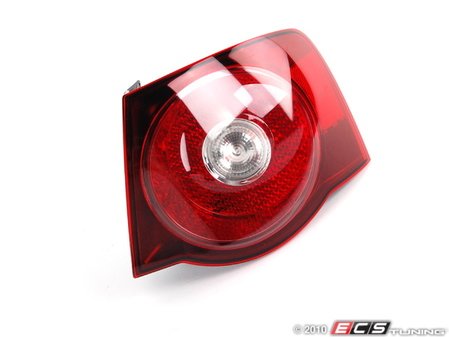 ES#262934 - 1K5945096L - Outer Tail Light Assembly - Right - Late tinted style body mounted tail light assembly with bulbs - Genuine Volkswagen Audi - Volkswagen