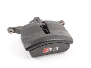 ES#3139769 - 8V0615124E - Front Brake Caliper - black - Right - Keep your braking system operating properly - Genuine Volkswagen Audi - Audi
